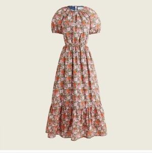 J. Crew Liberty Fabric Side Cutout Meadow Song Dress